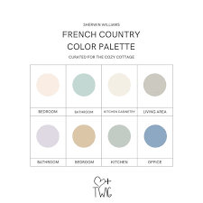 French Country Paint Palette Whole Home