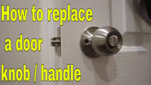 install door lock handle