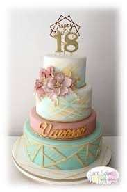 The cutest 18th birthday ideas you need to copy. Vanessa S 18th Birthday Cake Cake By Sara Solimes Party Cakesdecor