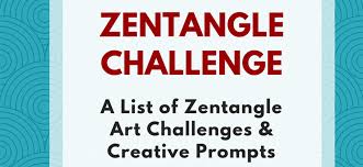 Really, it's a book full of showing you how to draw a bunch of cool patterns. List Of Zentangle Art Challenges Creative Prompts Tangle List