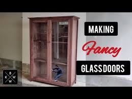 Display Cabinet With Glass Doors