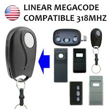 318mhz for linear megacode garage visor
