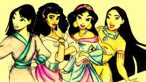 Female disney characters with black hair. Black Haired Beauties Disney Princess Art Animated Girl Black Hair