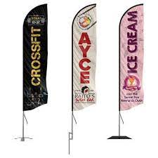 custom feather flags banners signs