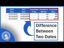 calculate difference between two dates