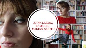 anna karina inspired makeup stop