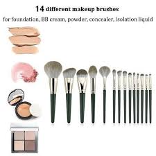 14pcs makeup soft brushes professional
