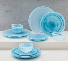 Alabaster Glass Dinnerware Collection