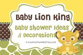 baby lion king shower and mini diaper