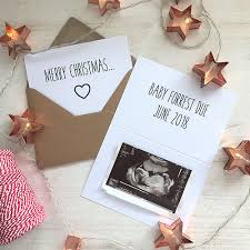 Personalised Christmas Surprise Pregnancy Announcement