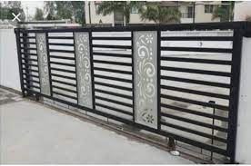 modern mild steel sliding gate designs
