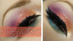 firework inspired makeup looks for the