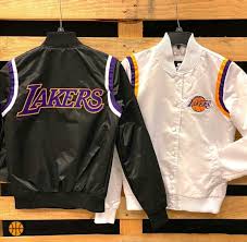 Find traditional designer military jackets featuring wide lapels and badges of honour motifs, go into the jungle with one of the visually impressive camouflage designs. Snkr Twitr On Twitter Los Angeles Lakers Light Weight Starter Jackets On Shiekh White Https T Co Fjknscagil Black Https T Co T91kj0omjz Ad Https T Co Fvct45ddwa