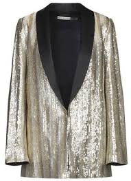Galvan sahara sequined open front jacket $329 $895. Gold Sequin Blazer Shop The World S Largest Collection Of Fashion Shopstyle