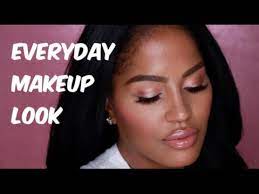 easy everyday makeup look in 10 min