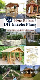 You can either hire a contractor or designer by spending thousands of dollars or you can get your woodworking skills in order and do it yourself. 25 Diy Gazebo Plans Do It Yourself Easily