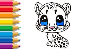 Jetzt bei mybestbrands produkte aus über 100 onlineshops entdecken. How To Draw Snow Leopard Drawing For Kids Learning Video For Children Youtube