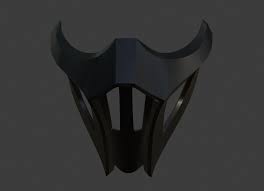 Two layers of soft 95% polyester / 5% spandex fabric with sublimation print on the outside layer. Download Stl File Noob Saibot Mask From Mortal Kombat 9 3d Printable Object Cults