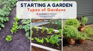starting a garden types of gardens