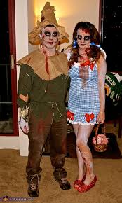 zombie dorothy and scarecrow costume
