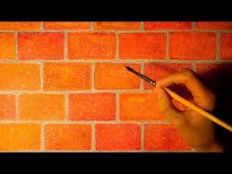 Drawing Realistic Brick Wall In