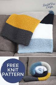 beginner knit blanket pattern