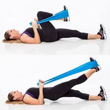resistance band leg workout for strong