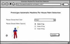 Automated Paint Mixing Process