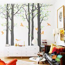 Large Forest Tree Vinyl Wall Decals