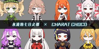 Want to create an anime maker full body & avatar factory anime of a new anime character? Charat Choco Chibi Maker