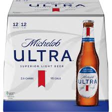 michelob ultra light beer bottles