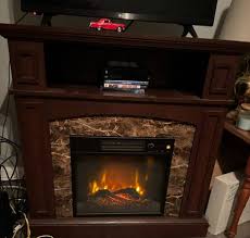 Tv Stand With Electric Fireplace Heater