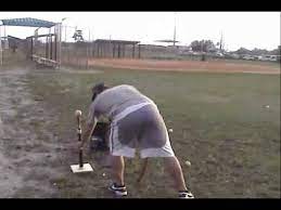 homemade hitting batting tee