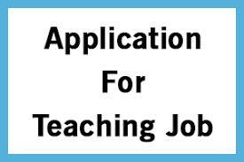 10 application for teaching job