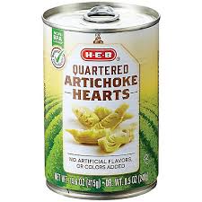 h e b quartered artichoke hearts