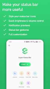 Home button actions;• swipe down to display notification bar like iphone x, . Super Status Bar Gestures Notifications More Apk 2 8 1 Android App Download