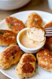 the best salmon croquettes pickled plum