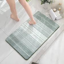 non slip bathroom rug soft and