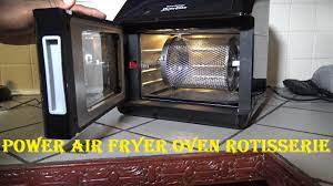power air fryer oven rotisserie