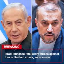 Fox News - RETURN FIRE: Israel has reportedly struck a site in Iran in  retaliation for Tehran firing a barrage of missiles and drones at Israel.  The latest on the developing story: