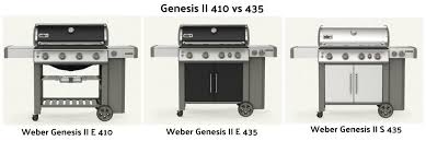 weber genesis ii e 410 vs e s 435
