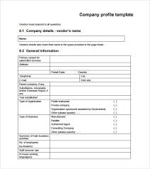 8 Business Profile Templates Word Excel Pdf Templates Www