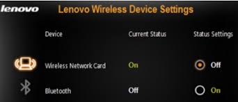 how to turn wireless wi fi on or off