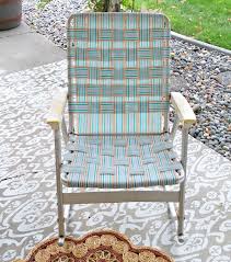 The most common lawn chair webbing material is nylon. Vintage Lawn Chair Makeovers Weekend Yard Work Series Little Vintage Cottage