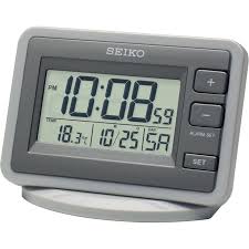 Seiko Lcd Alarm Clock By Argos