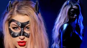 catwoman halloween makeup tutorial