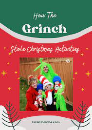 the grinch stole christmas activities