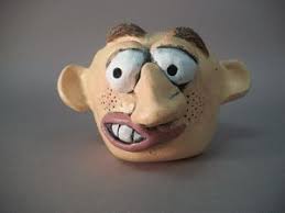 Image result for clay faces for kids