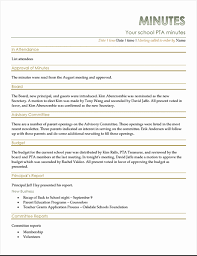 This meeting minutes template can be used for board of directors' meetings, shareholders' meetings, unincorporated group or association meetings, or any other meeting that requires a formal minutes document. Classic Meeting Minutes