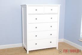 Explore 86 listings for tall dresser bedroom furniture at best prices. How To Build A Diy Dresser 6 Drawer Tall Dresser Fixthisbuildthat